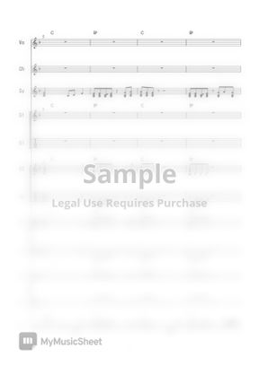 Slam Dunk 君が好きだと叫びたい バンドスコア By 二次元楽譜製作所 Tab Sheet Music Slam Dunk 君が好きだと叫びたい バンドスコア By 二次元楽譜製作所 Tab Sheet Music