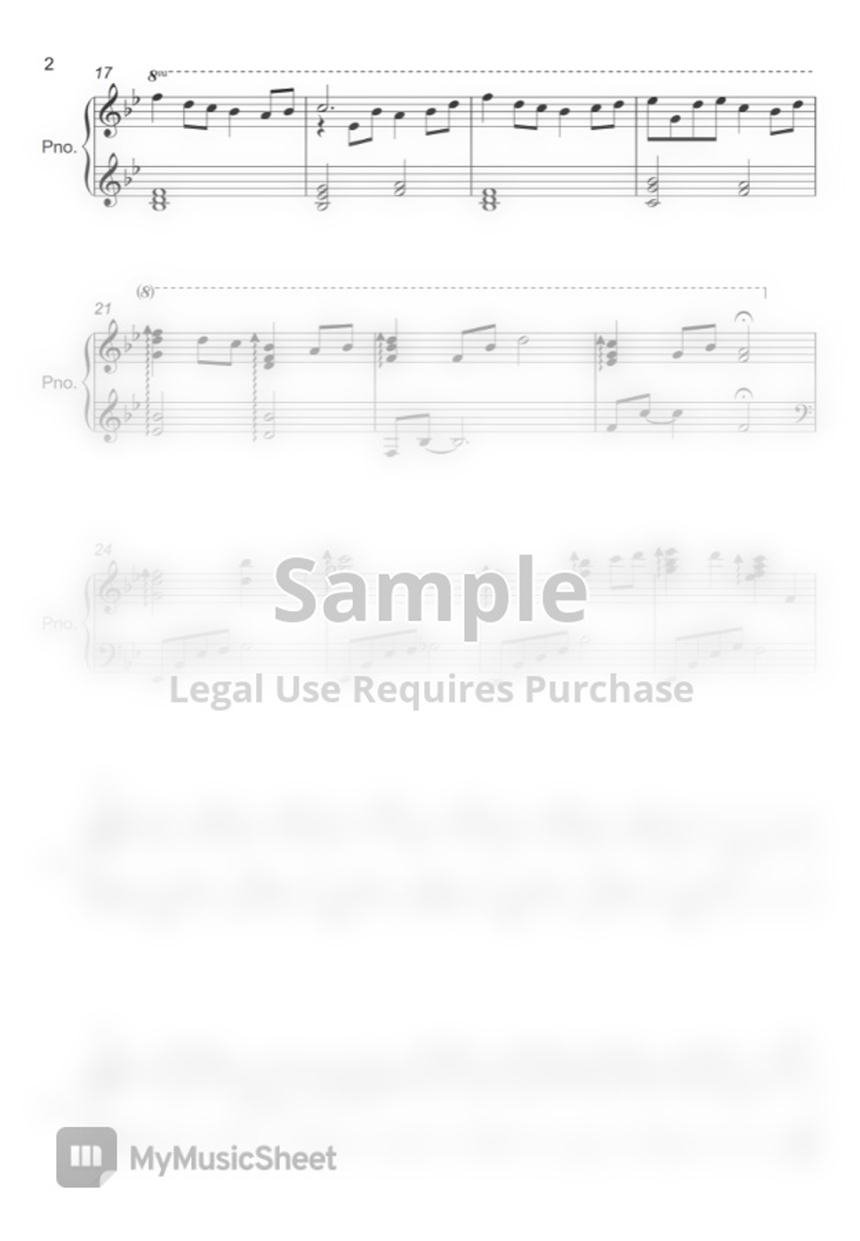 Henry Clay Work My Grandfather's Clock by DoDoSolDo Partition musicale