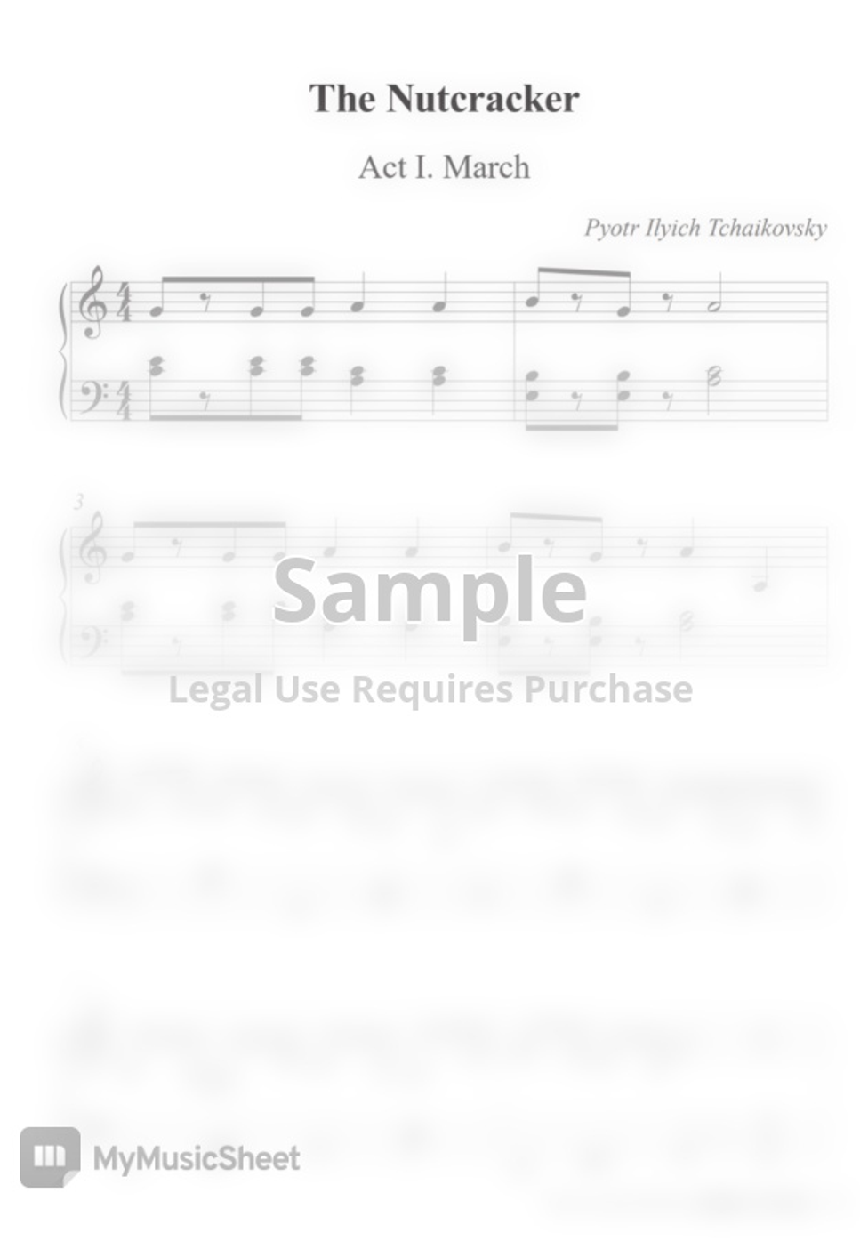 Pyotr Ilyich Tchaikovsky 22. The Nutcracker_March (Ballet music