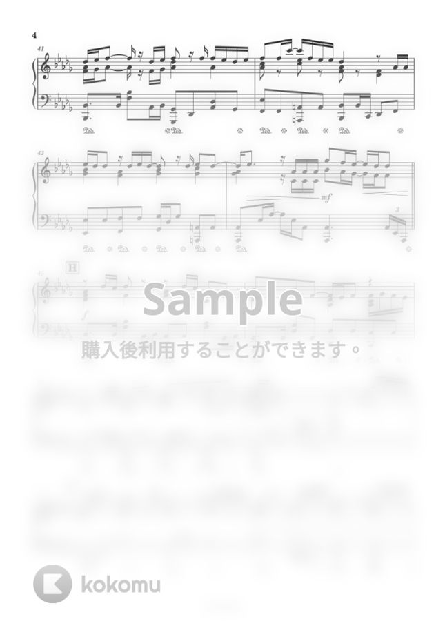 Lupin The Third ルパン三世 Lupin The Third Main Theme ルパン三世のテーマ 78 By ピアノ の本棚楽譜