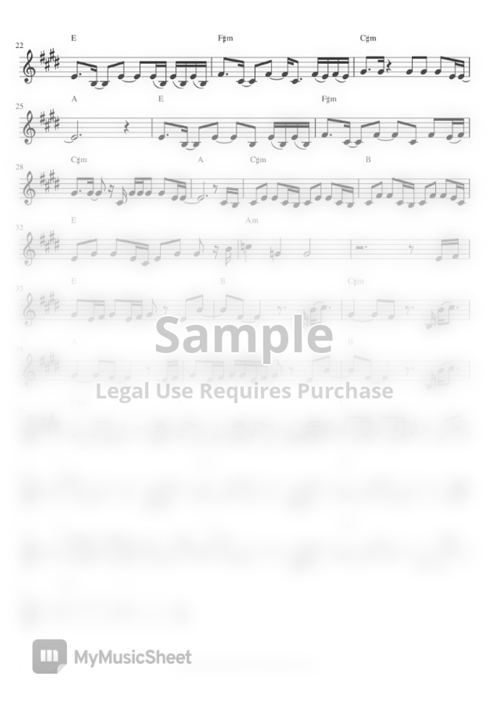 Disney Moana OST How Far I'll Go (Flute Sheet Music) by sonye flute