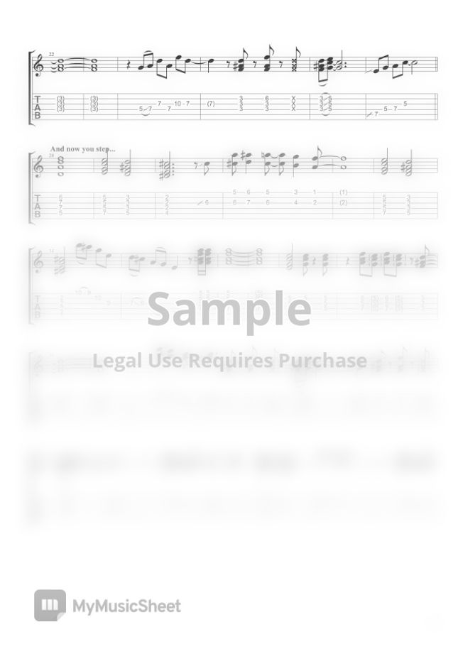 Sultans Of Swing Sheet Music
