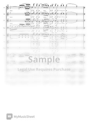 Beethoven Beethoven Symphony No 1 In C Major Op 21 1st Movement 贝多芬c大调第一交响 曲高清总谱第一乐章by Poon Sheet Music