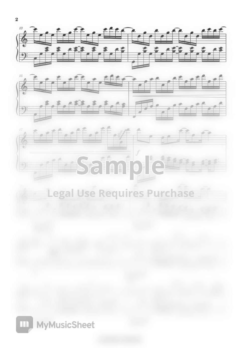 이상한 나라의 수학자 OST 파이송(Pi Song) by Lucid Piano Sheet