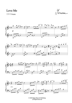 Yiruma - Love Me (The Best Album) Sheet Music