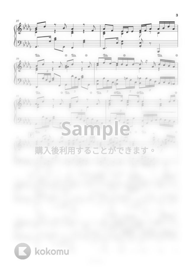 Lupin The Third ルパン三世 Lupin The Third Main Theme ルパン三世のテーマ 78 By ピアノ の本棚楽譜