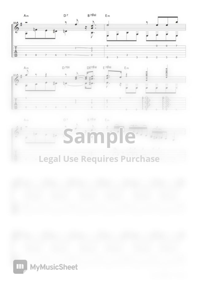 ルパン三世 Lupine Iii S ルパン三世のテーマ 78 Lupine Iii S Theme By わたなべゆう Sheet
