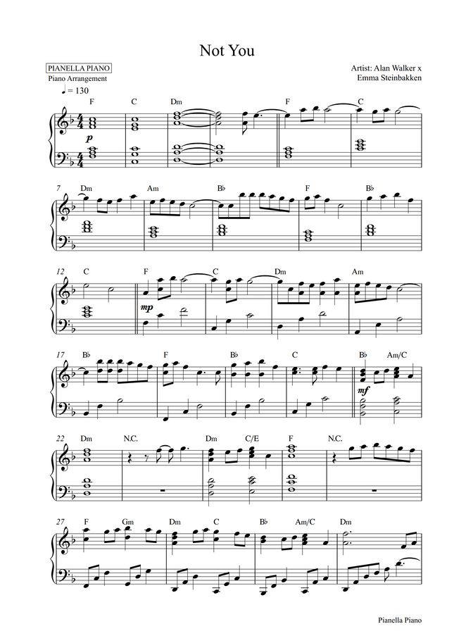 alan-walker-x-emma-steinbakken-not-you-piano-sheet-by-pianella