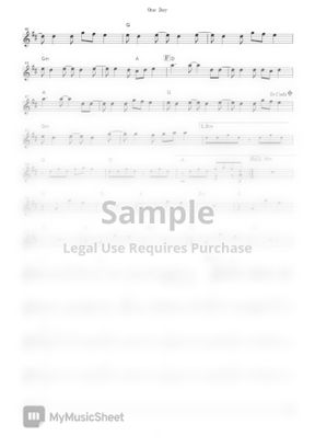 Haikyuu To The Top One Day In By Spyair Sheet Music