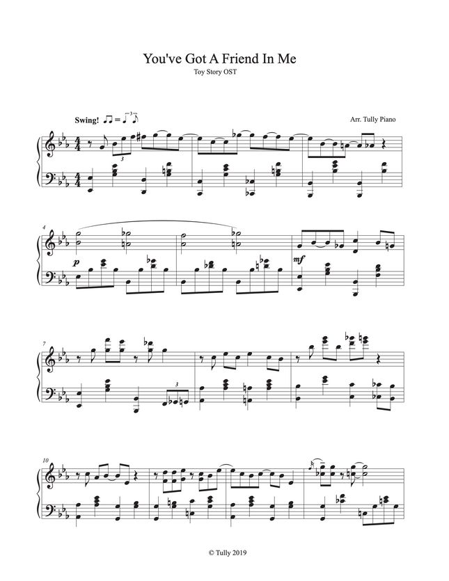 君はともだち楽譜