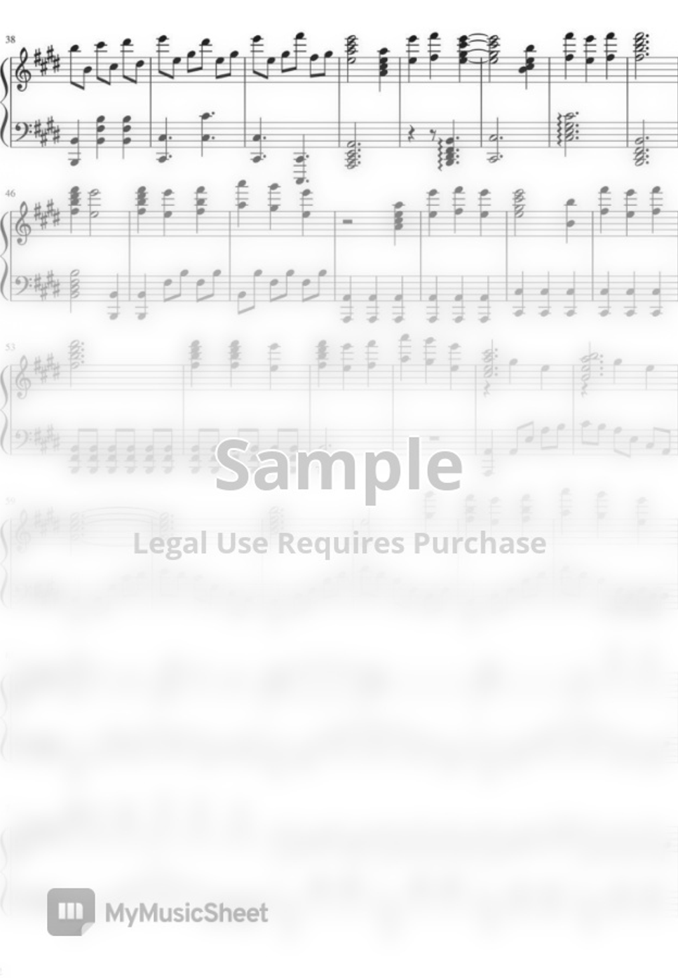 Dean Fujioka History Maker (Yuri on Ice Opening) by FB Piano Anime Sheet