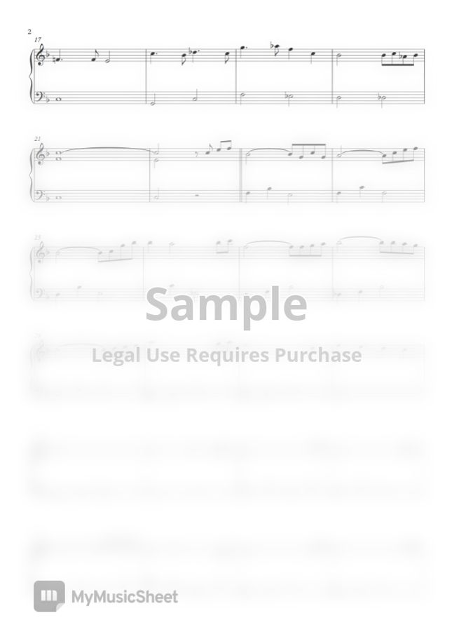 Between Calm And Passion OST The Whole Nine Yards Very Easy Ver By Cheong Lin Sheet Music