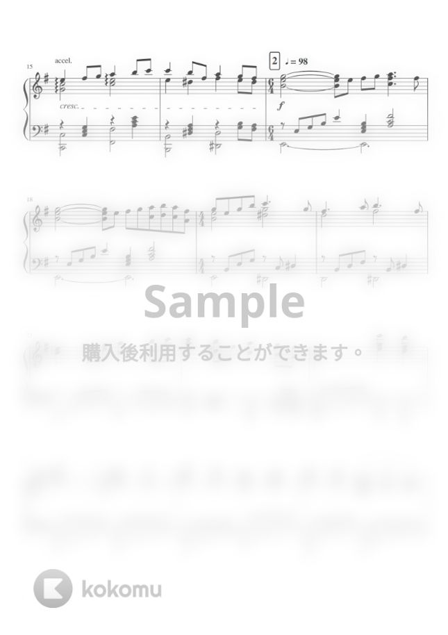 ラヴェンダーの咲く庭で ヴァイオリンと管弦楽のためのファンタジー (★★★★★★) by soupmajo楽譜