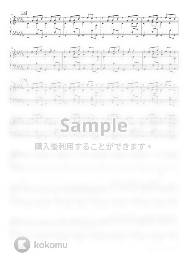 Orangestar - 回る空うさぎ (PianoSolo) by 深根 / Fukane