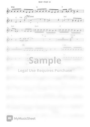 Fullmetal Alchemist Ready Steady Go In Eb By L Arc En Ciel Sheet Music