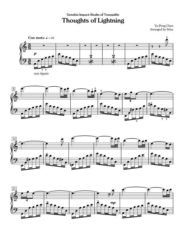 Wisu Sheet Music wisu-sheet-music