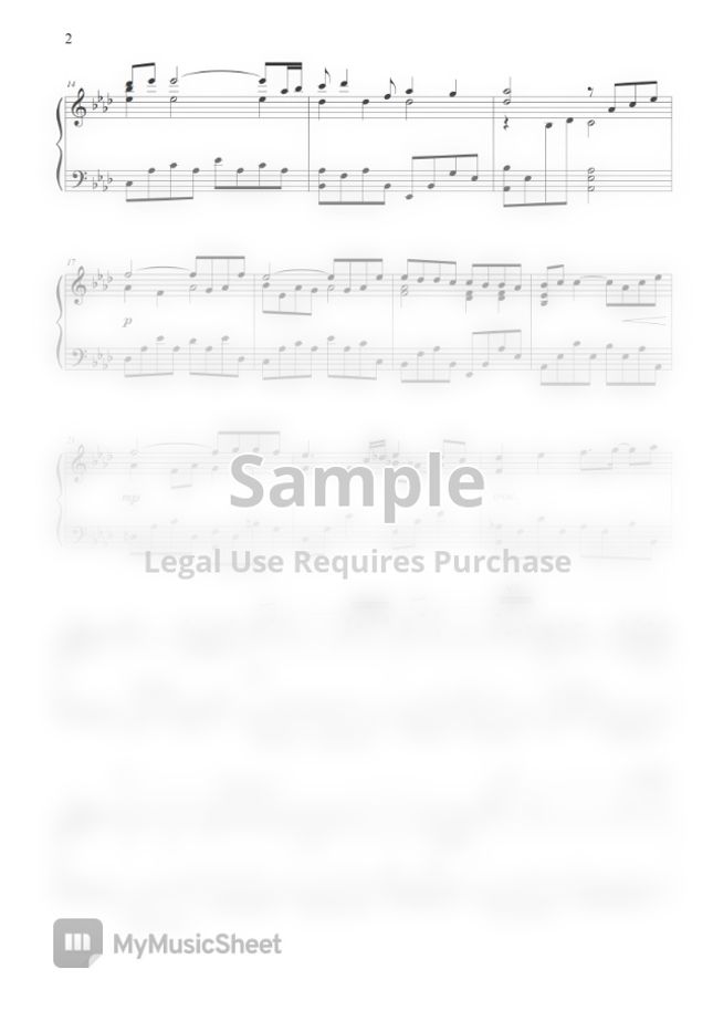 Yiruma - Kiss The Rain Sheet Music