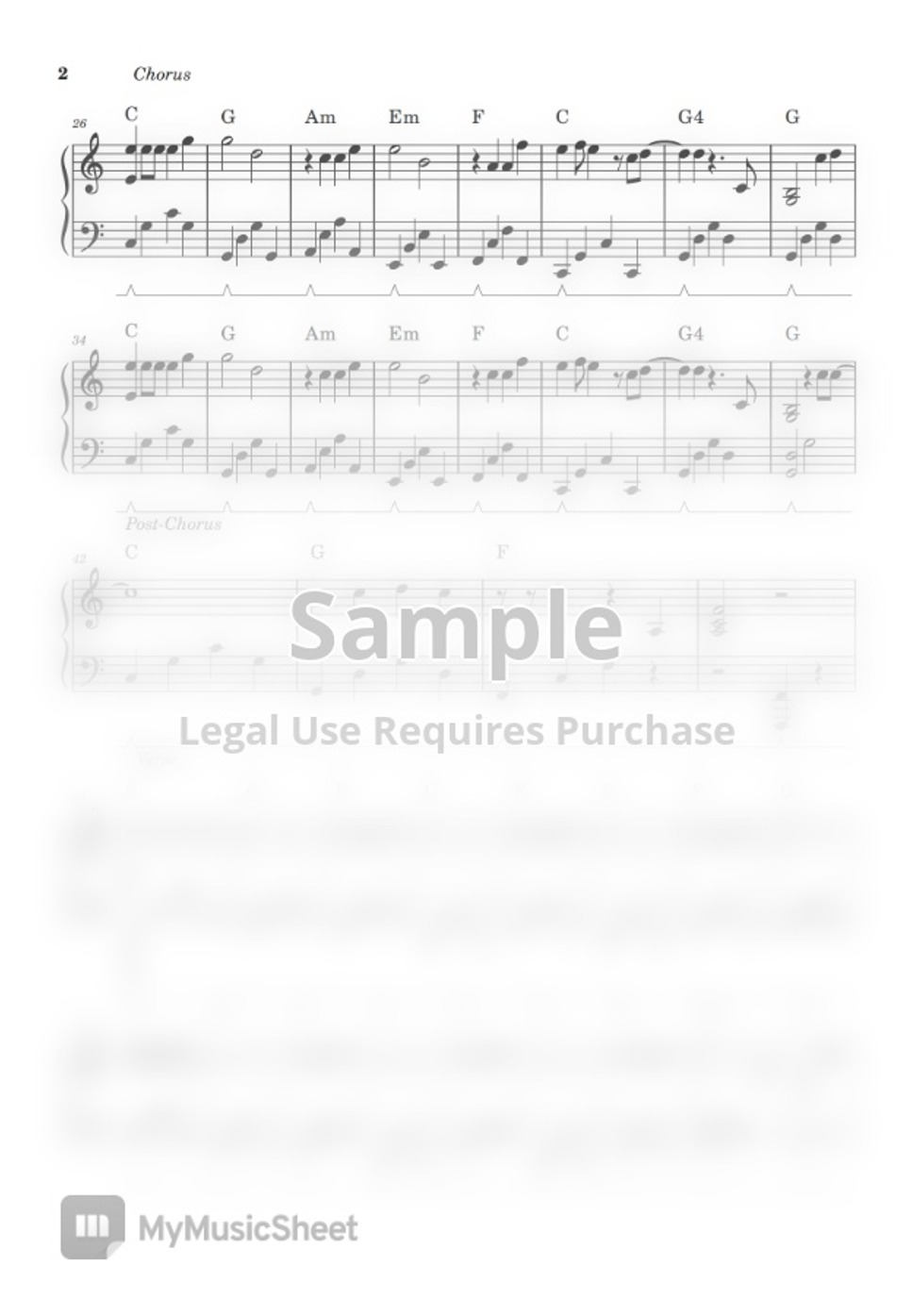 Shane Filan Beautiful In White (PIANO SHEET) by John Rod Dondoyano