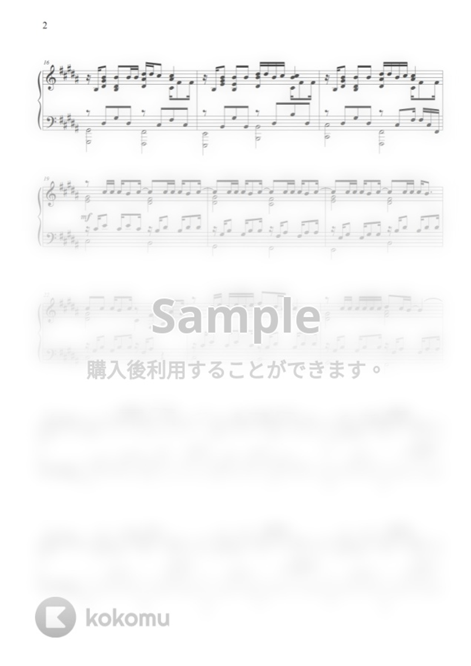 Heat Waves Glass Animals by THIS IS PIANO楽譜