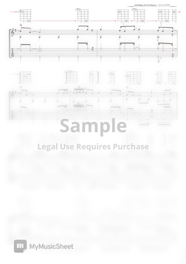 The Carpenters Jambalaya (On the Bayou) (Solo Guitar) by Daisuke