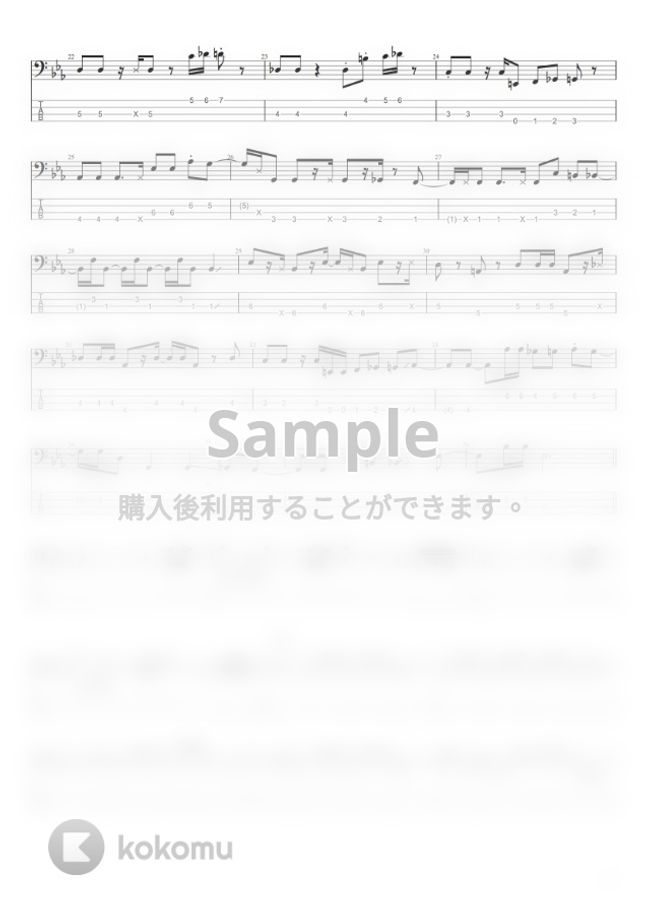 荒井由実（松任谷由実） - ユーミン楽譜集 (10曲) by まっきん
