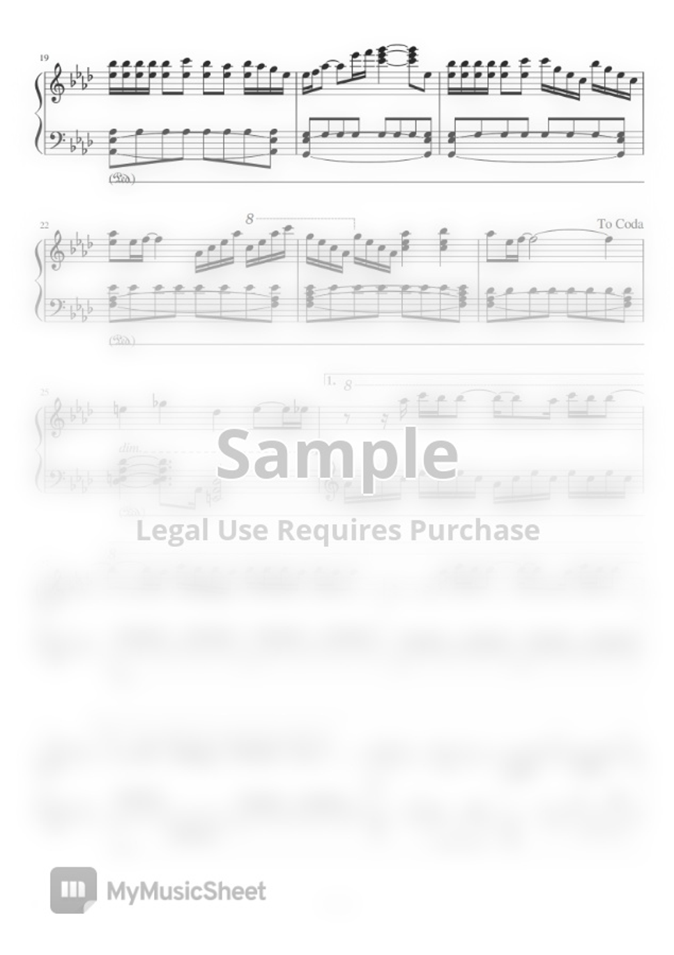 BTS Jamais Vu by TK Music نوتة