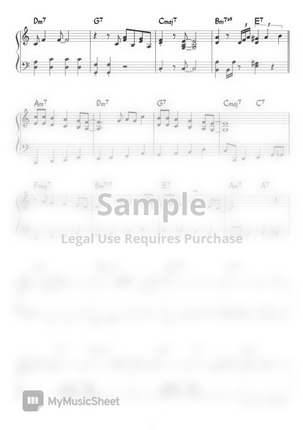 Frank Sinatra Fly Me To The Moon By Frank Sinatra Partitura