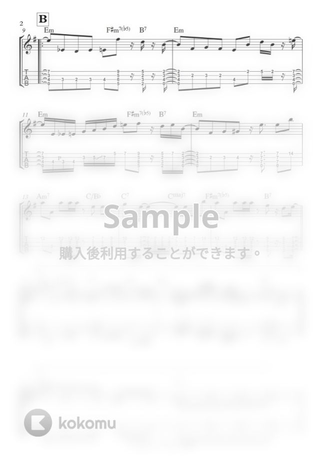 ルパン三世 ルパン三世のテーマ 80 By 鈴木智貴 Tab 楽譜