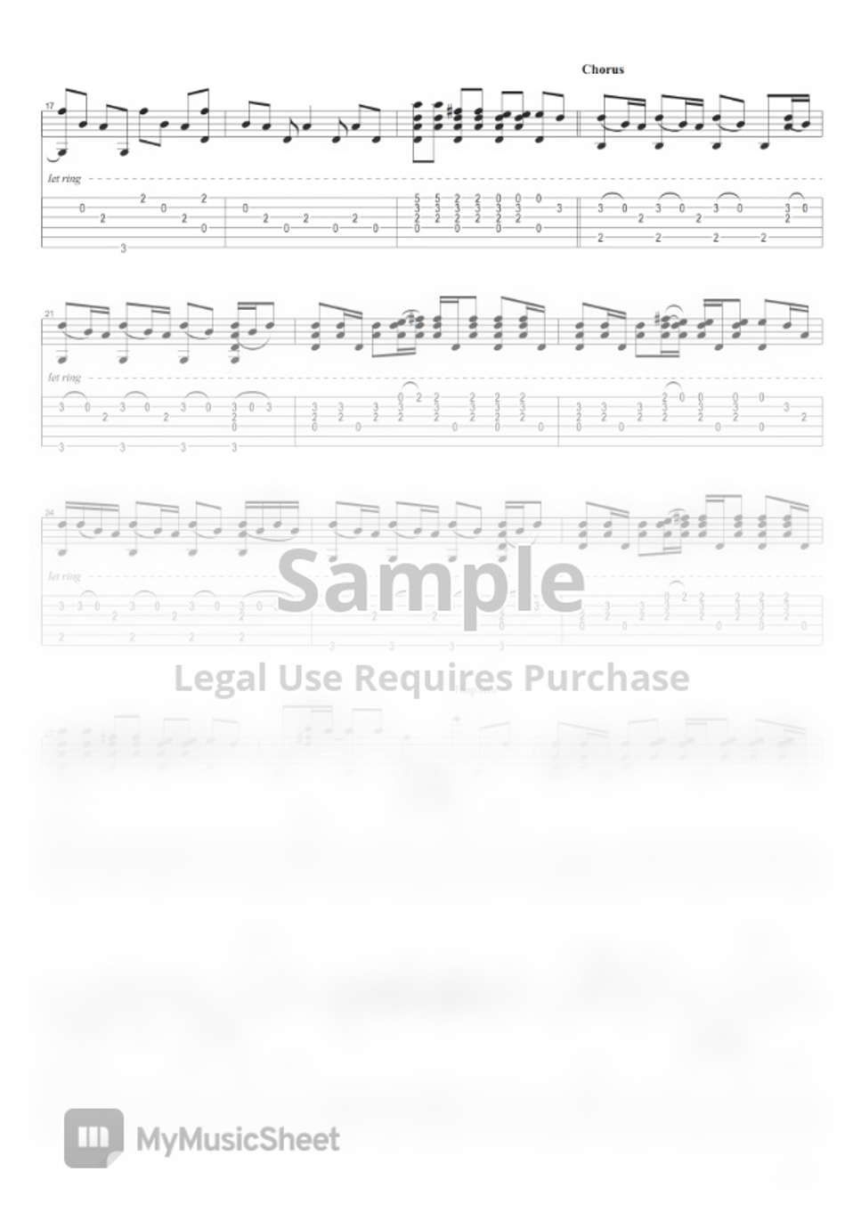 The Chainsmokers Roses Sheet