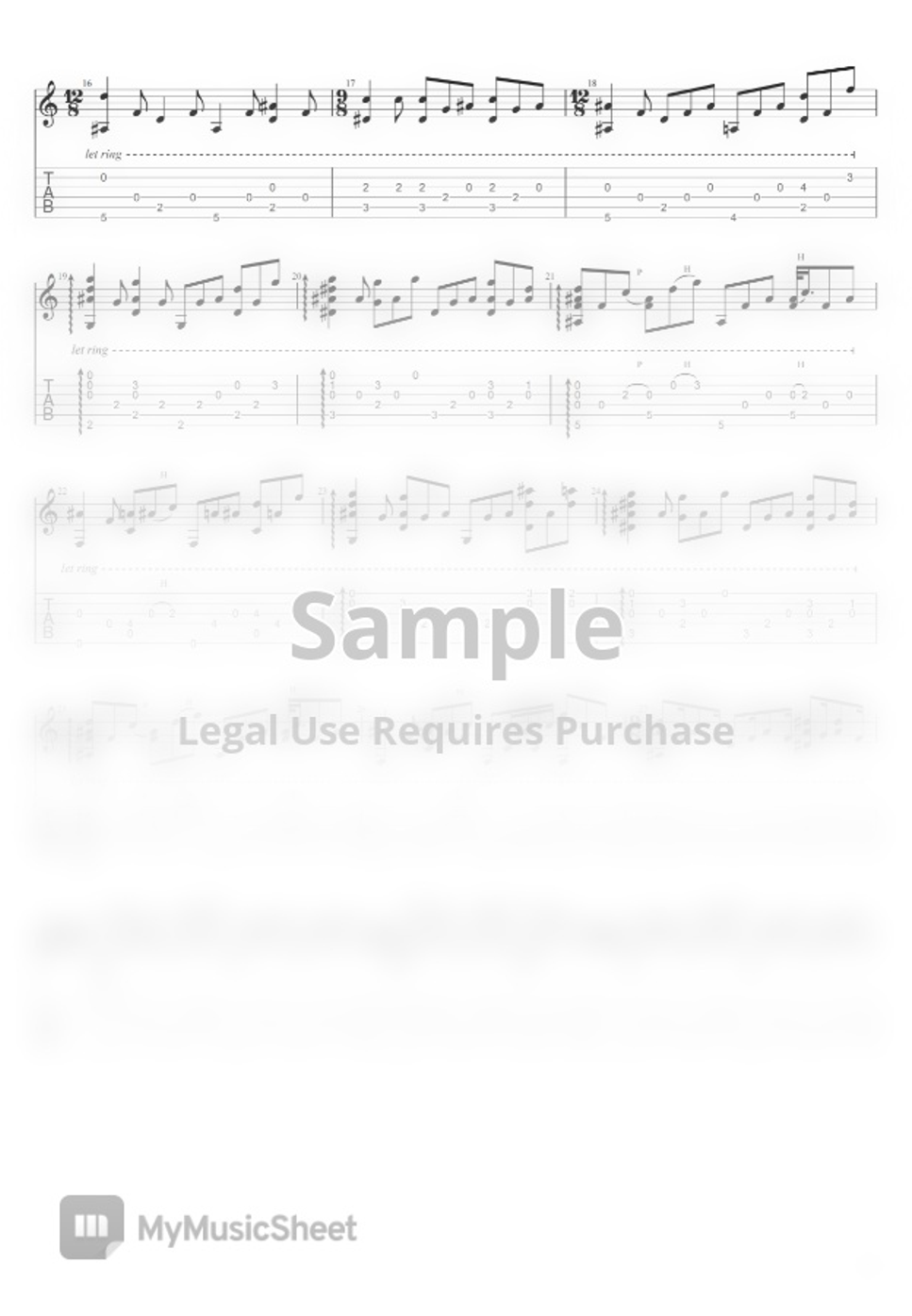 Kodaline All I Want TAB by JSWAVE