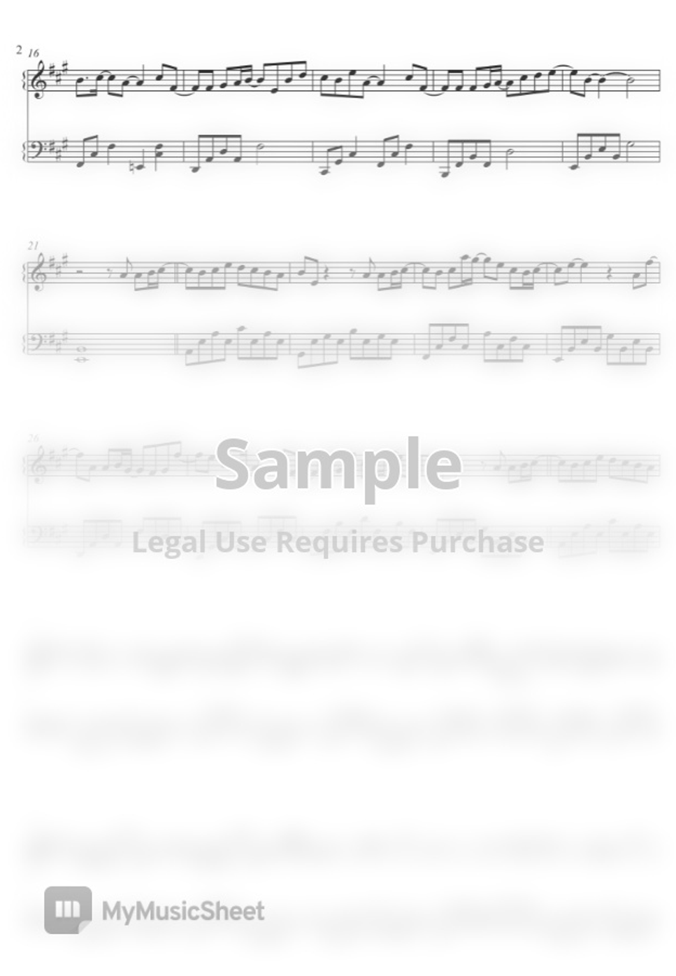 MC 張天賦 記憶棉 Pillow Talk by C Music Sheet