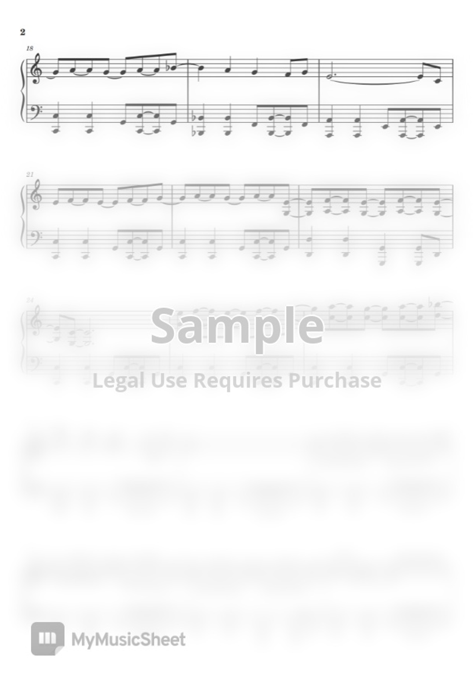 Madonna Material Girl Sheet by Piano Go Life