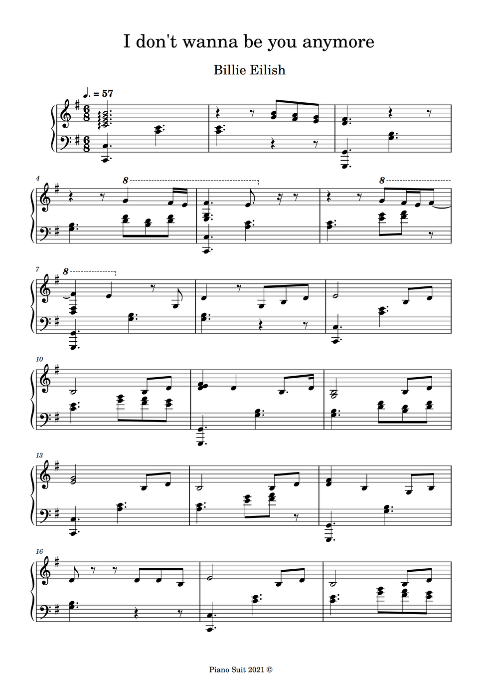 Billie Eilish I Don t Wanna Be You Anymore By Piano Suit billie-eilish-i-don-t-wanna-be-you-anymore-by-piano-suit