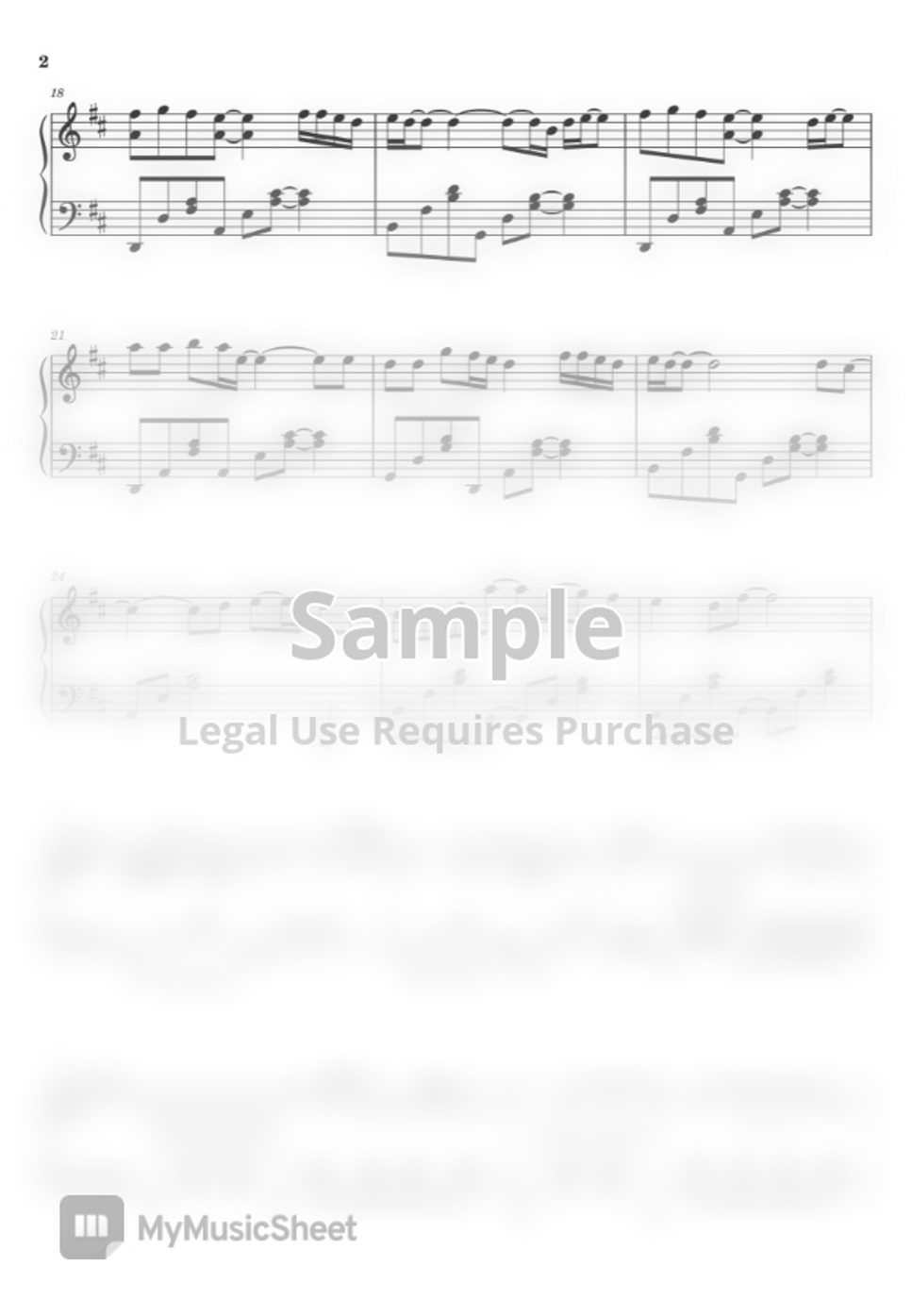 Roxette Listen To Your Heart Sheet by Piano Go Life