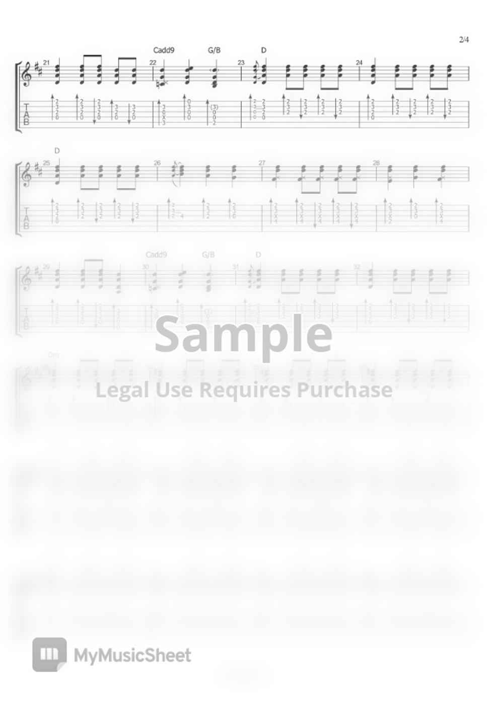 The Beatles - Norwegian Wood by Shutup &amp; Play Guitar Tutorials Sheet