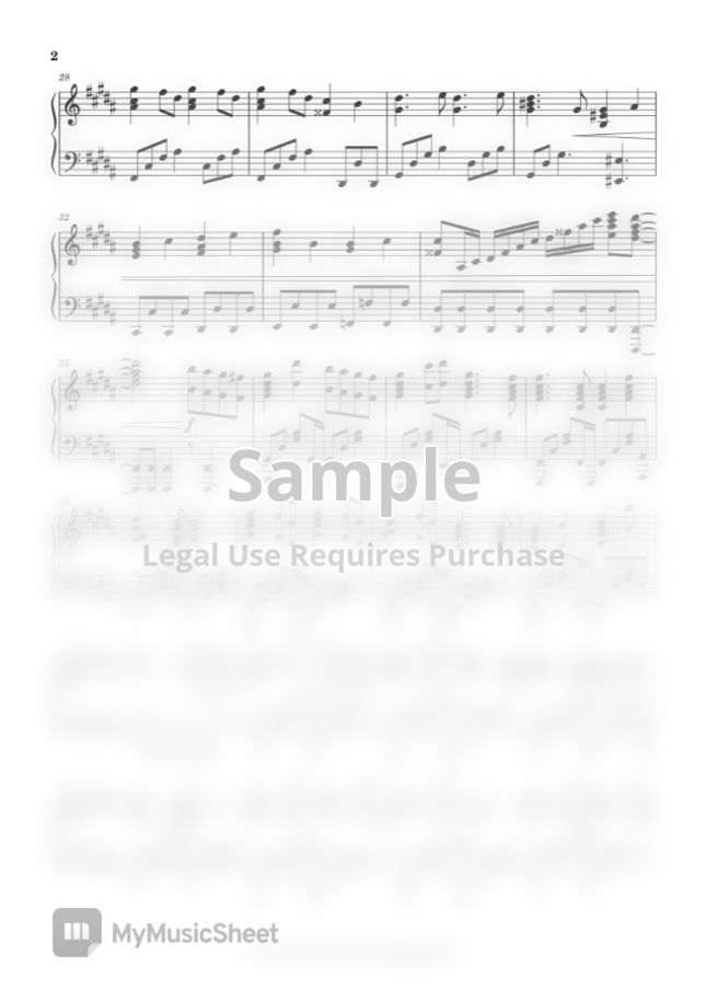 Aimer Demon Slayer Kimetsu no Yaiba Season 2 OP "Zankyosanka" by Fonzi M Sheet Music