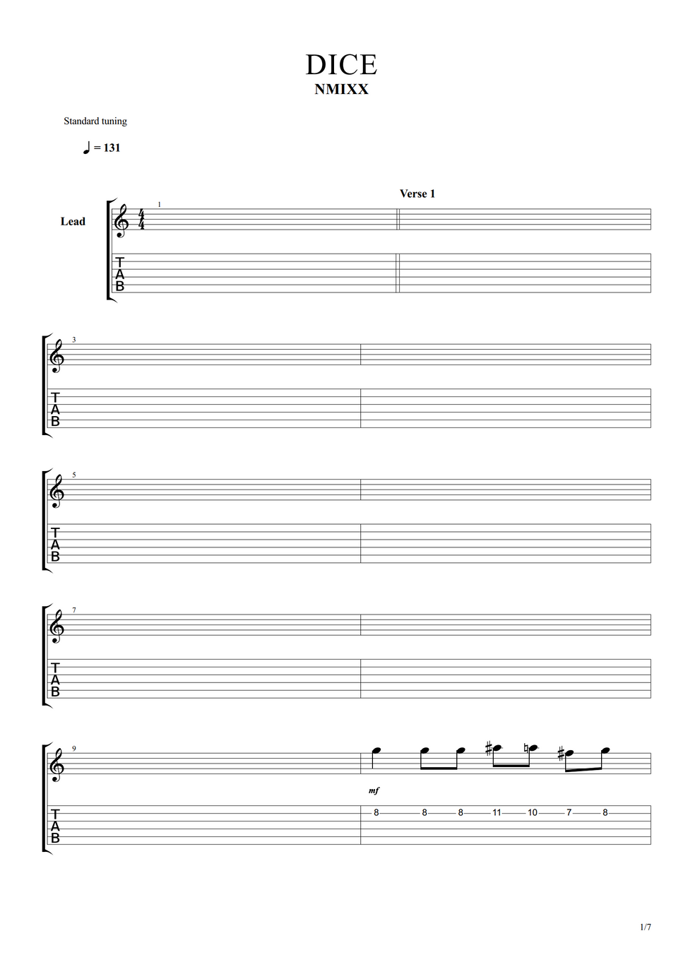 NMIXX DICE by Rob Ethereal Sheet