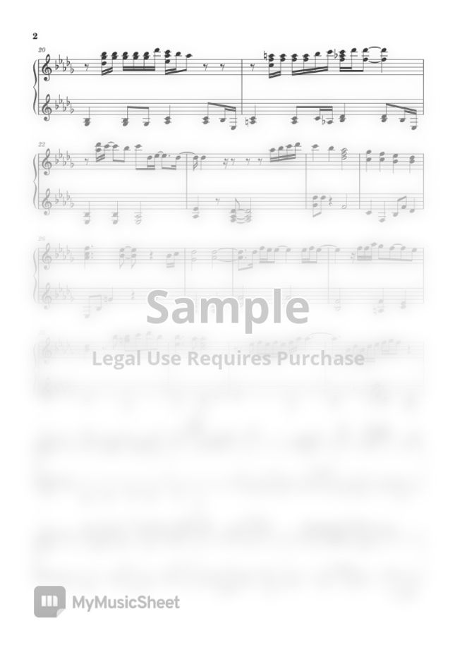 ISEGYE IDOL - Winter Spring by DaranPiano Sheet Music
