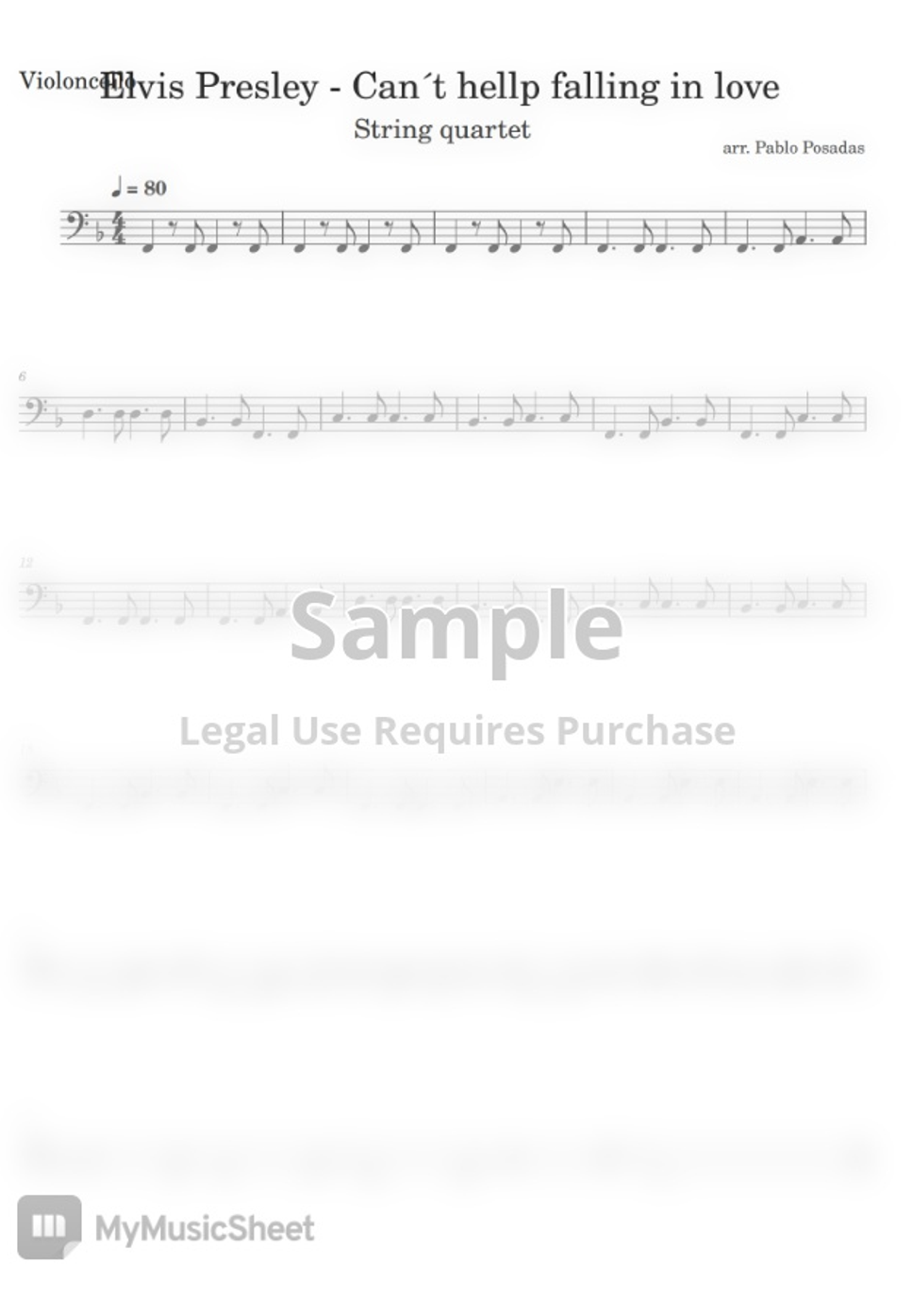 Elvis Presley Can t Help Falling In Love With You String Quartet By elvis-presley-can-t-help-falling-in-love-with-you-string-quartet-by