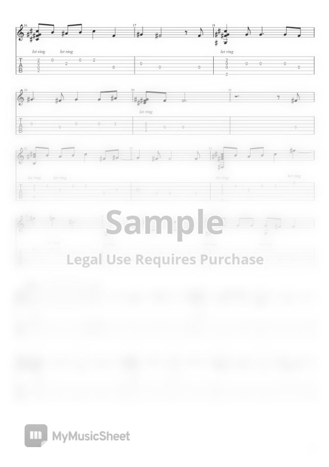 花譜 アンサー by Spider9 Gaming Sheet Music