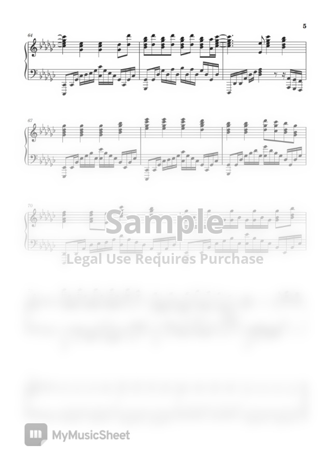Alan Walker Faded By Leisure Piano Sheets Yt Sheet