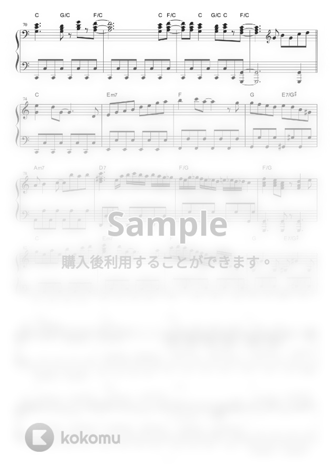 T Square Omens Of Love By Piano Score楽譜