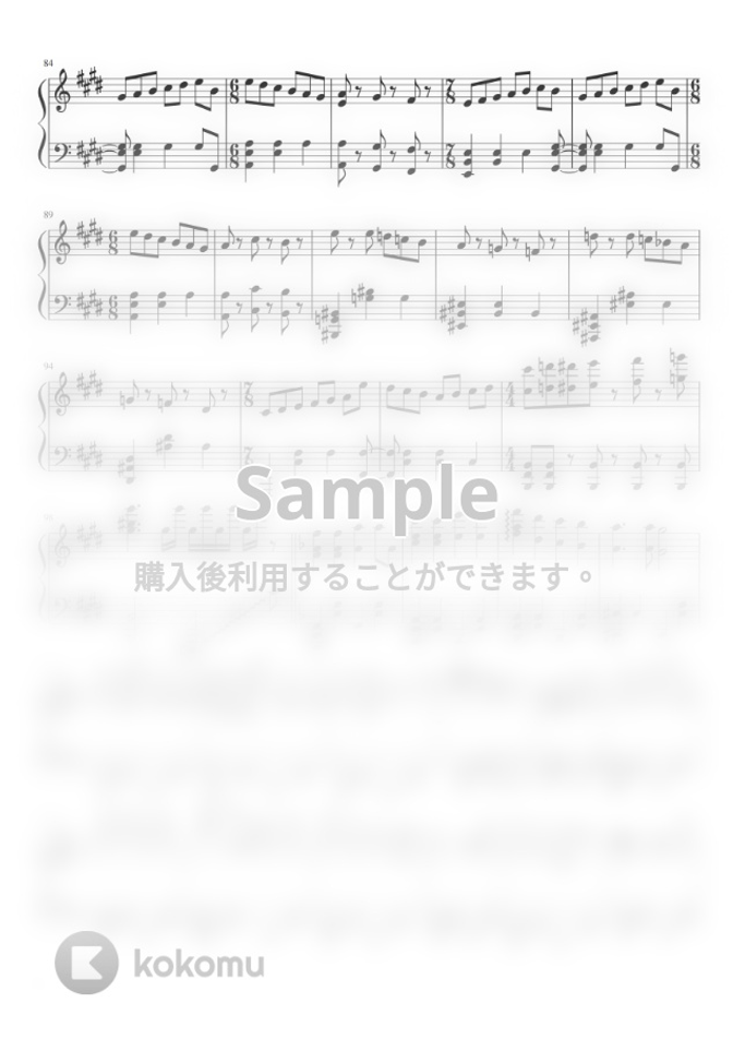 ユジー ミルククラウン オン ソーネチカ More More Jump By ちょこらんたん楽譜