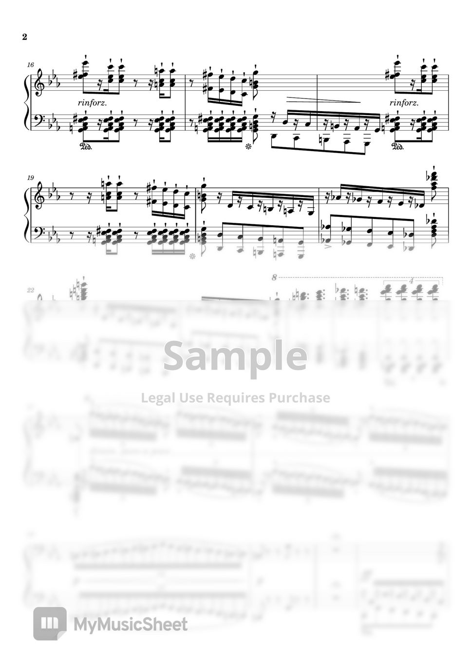 Liszt - Transcendental Études No.8 by Fortepian
