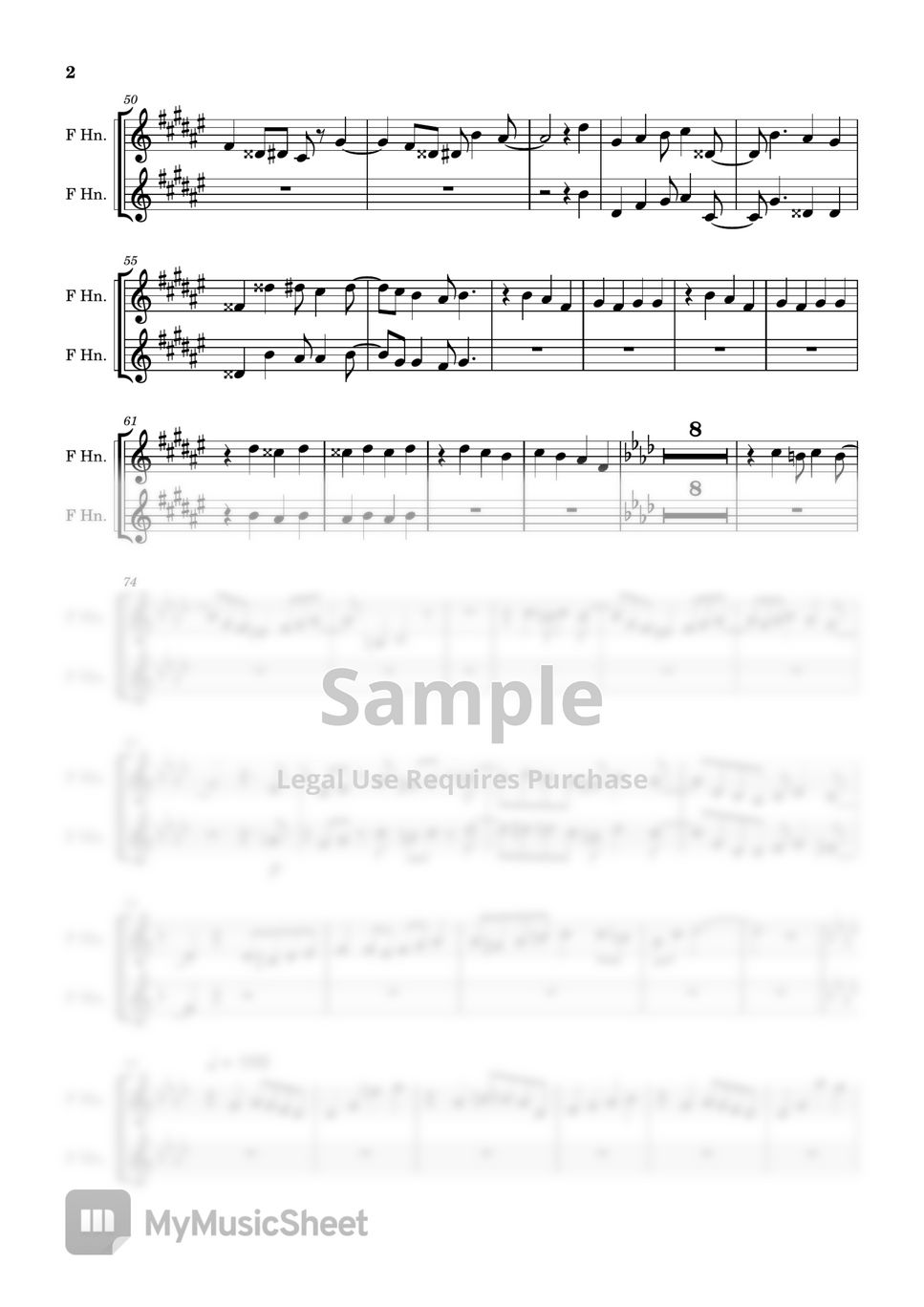 Kenshi Yonezu KICK BACK (Chainsaw Man) Sheets by Mazik Winds