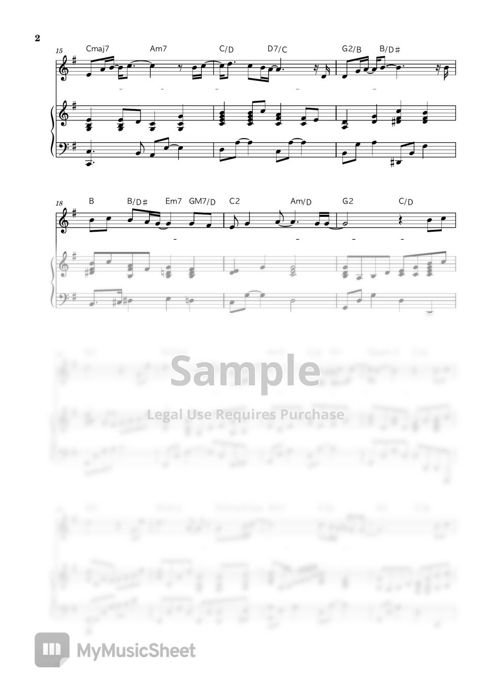 김도훈 보혈을 지나 (G key) 악보 by 생명의건반