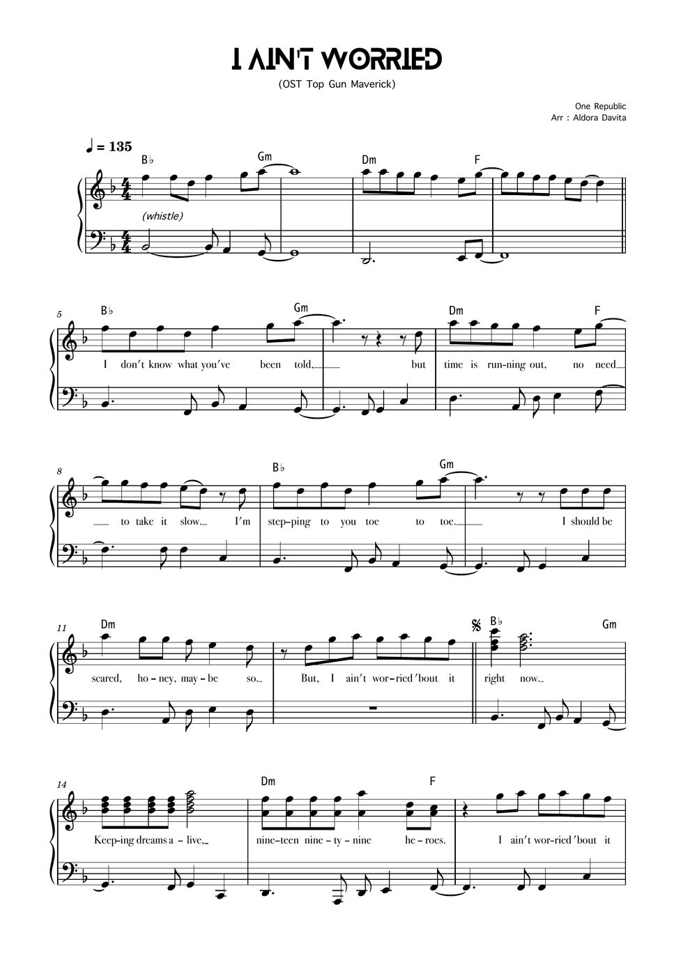 onerepublic-i-ain-t-worried-ost-top-gun-maverick-sheets-by-aldora