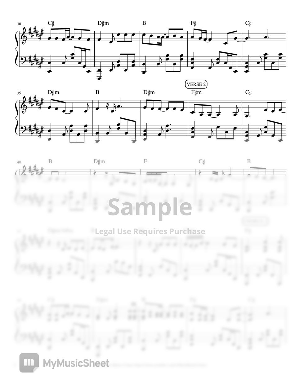 Miley cyrus when i look at you sheets by mel s music corner