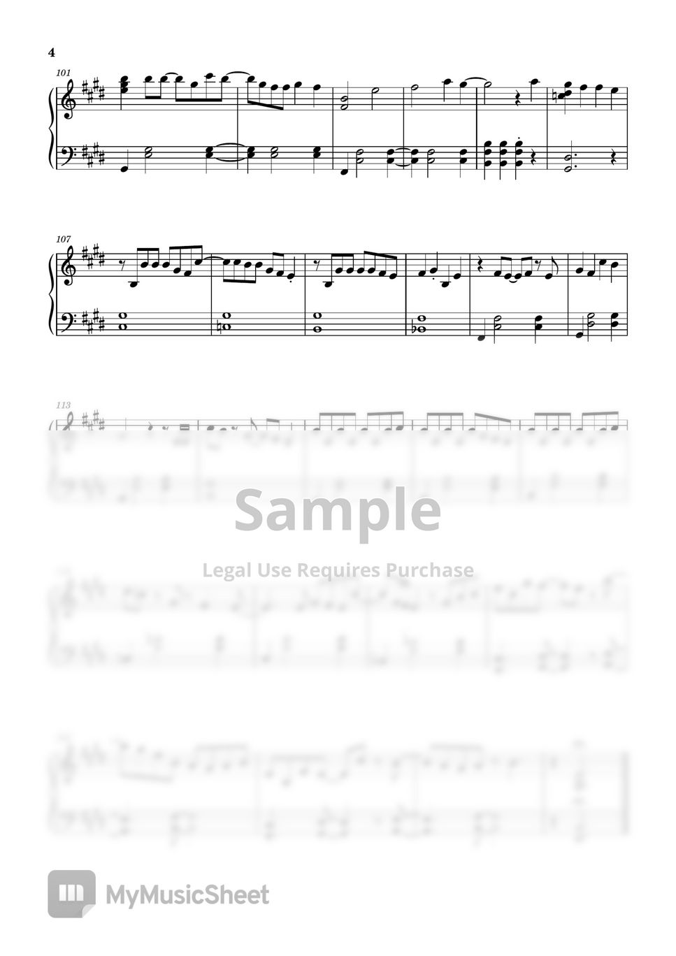 Helloween,MasterOf the rings,Bandscore楽譜 Bocchi the Rock! OST - Never forget 樂譜by Haren Easy Piano