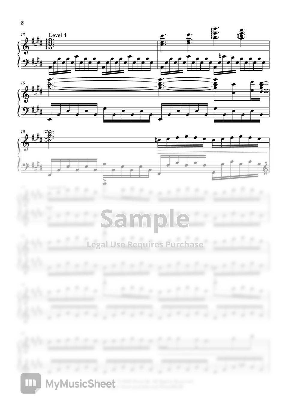 JVKE Golden Hour 曲谱 by Fonzi M